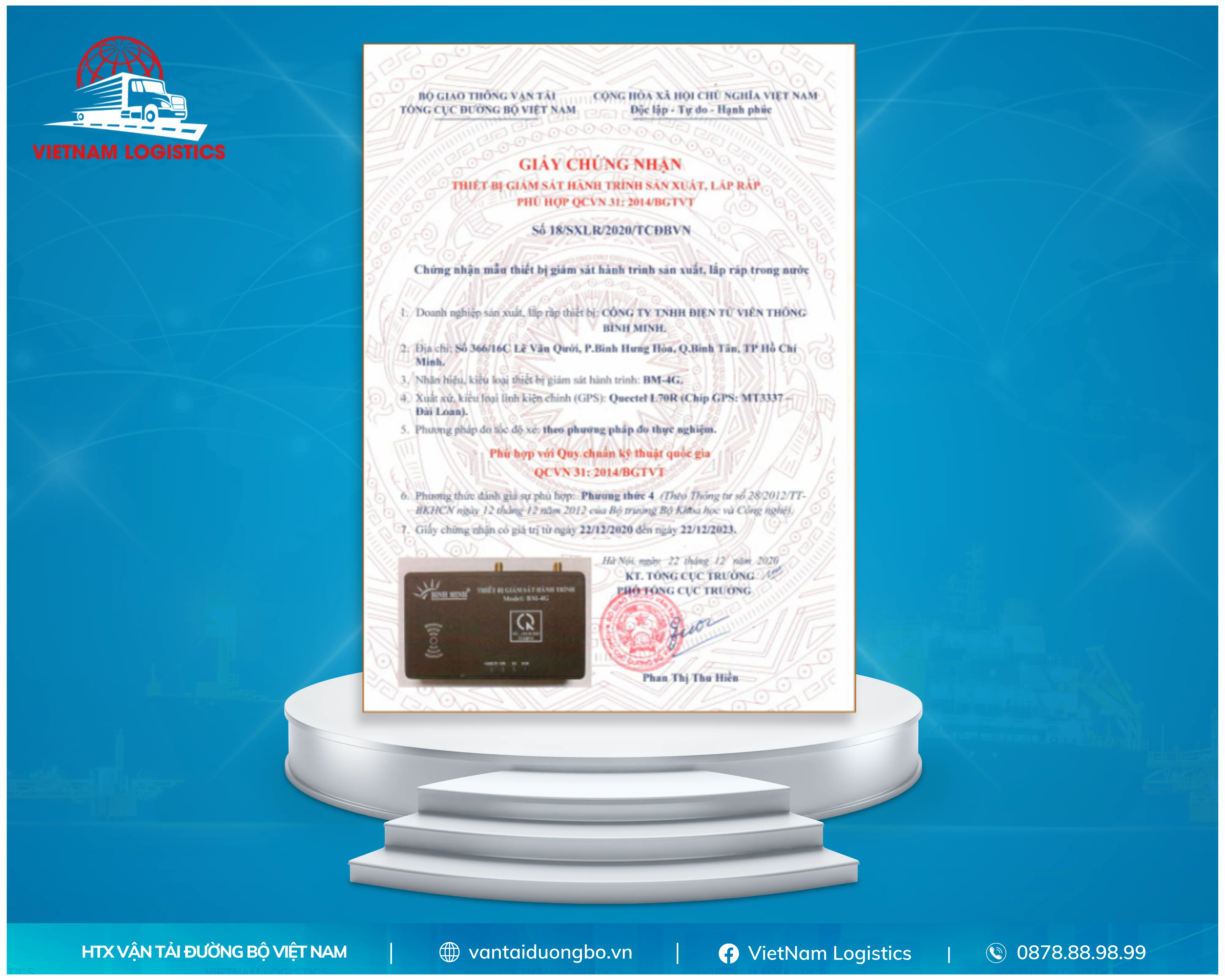 1Lắp Đặt Hộp Đen Hợp ChuẩnVận Tải Đường Bộ